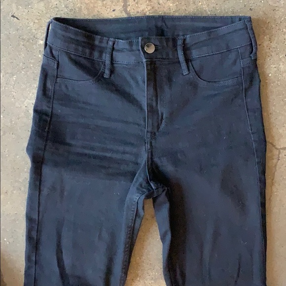 Black Skinny Ankle Stretch Jeans from H&M - Picture 2 of 4